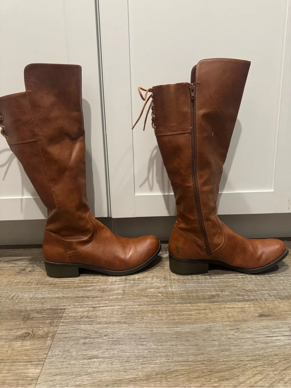 Women's Over-the-Knee Riding Boots in Chestnut